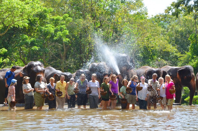 Boomers -- especially boomer women -- book more travel online than any other group. Photo from Adventure Women