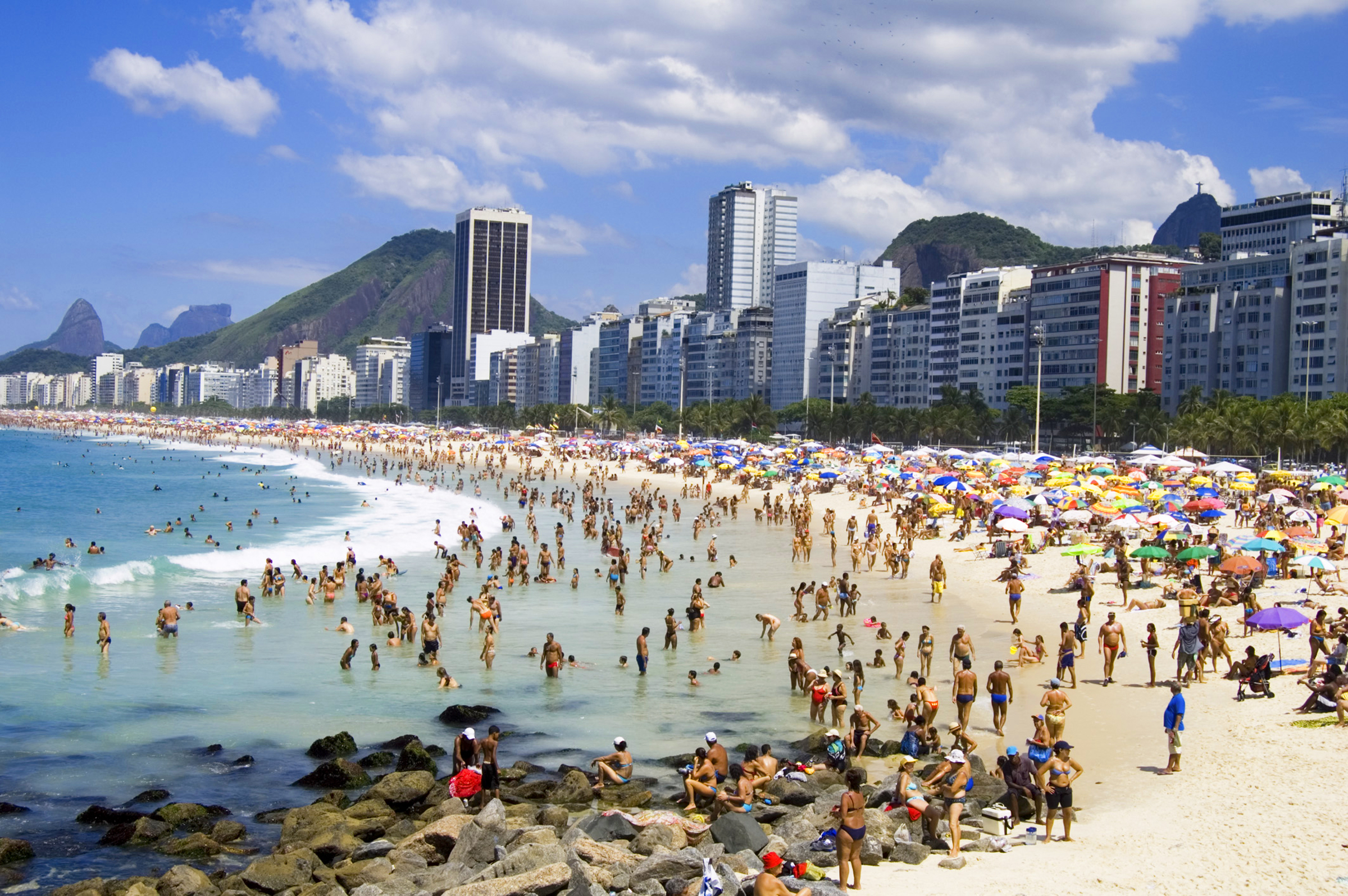 Womens Vacation; Brazil, Rio de Janeiro, Copacabana