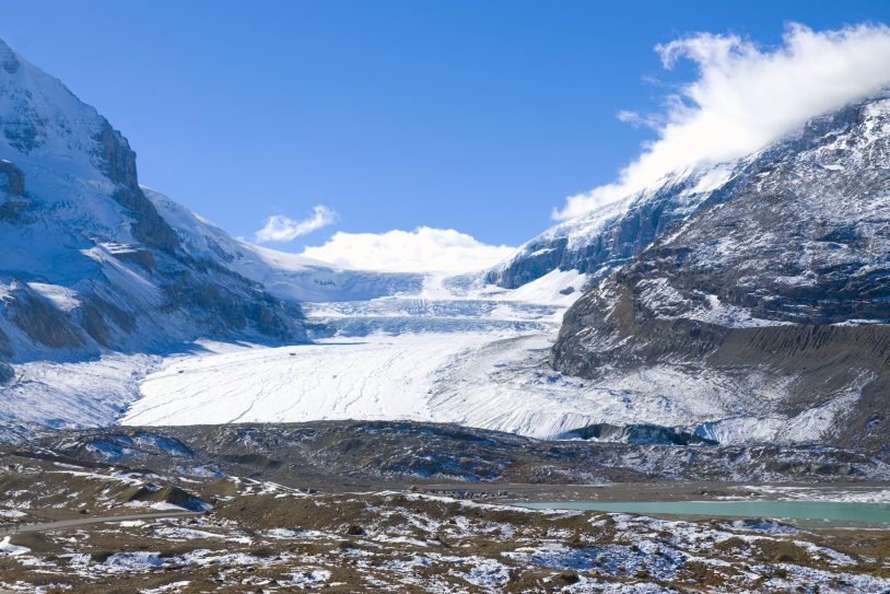 Columbia Icefields in Canada women's adventure trips