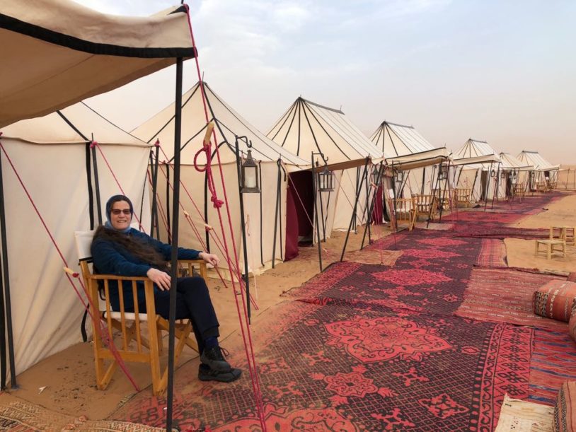 Luxury Tented Camp Erg Chebbi Morocco AdventureWomen trips for women