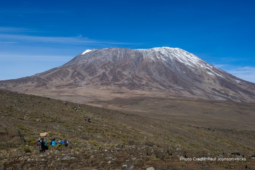 Magnificent view of Mt Kilimanjaro