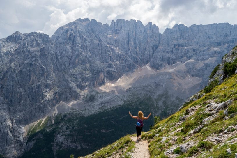 Hiking the Dolomites women's trip to Italy