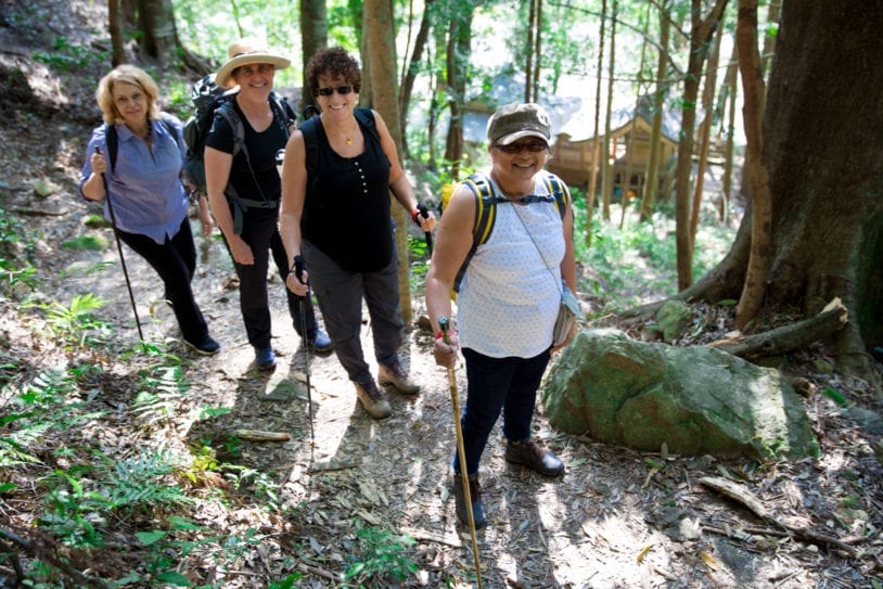 Hiking the Kumano Kodo trail with AdventureWomen