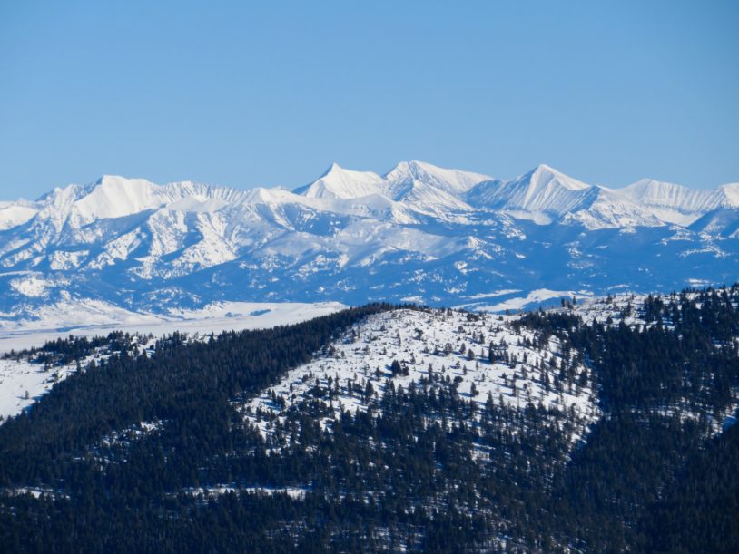 360 degree Mountain view in Bozeman Montana