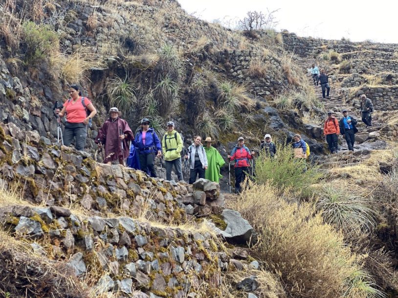 Group trecking in Peru+