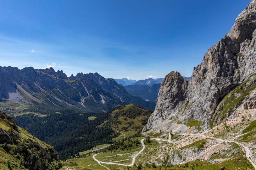 Hut to hut women's hiking trip to Dolomites