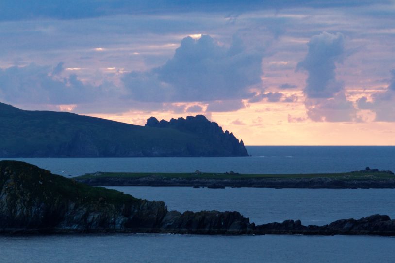 Dingle Peninsula in the evening light